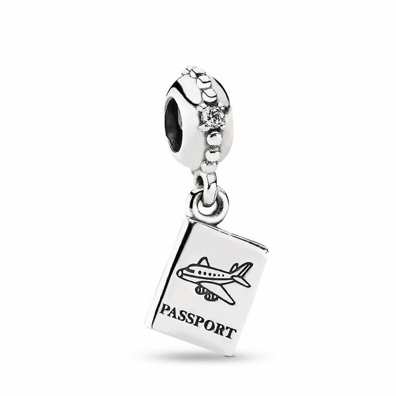 Pandora Adventure Awaits Dangle Charm - Sterling Silver/Cubic Zirconia - Canada | OD9439FK